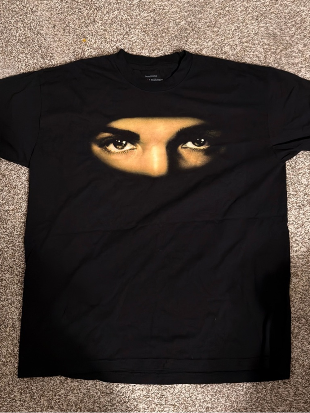 Drake 2023 Tour Merch-Black tee
